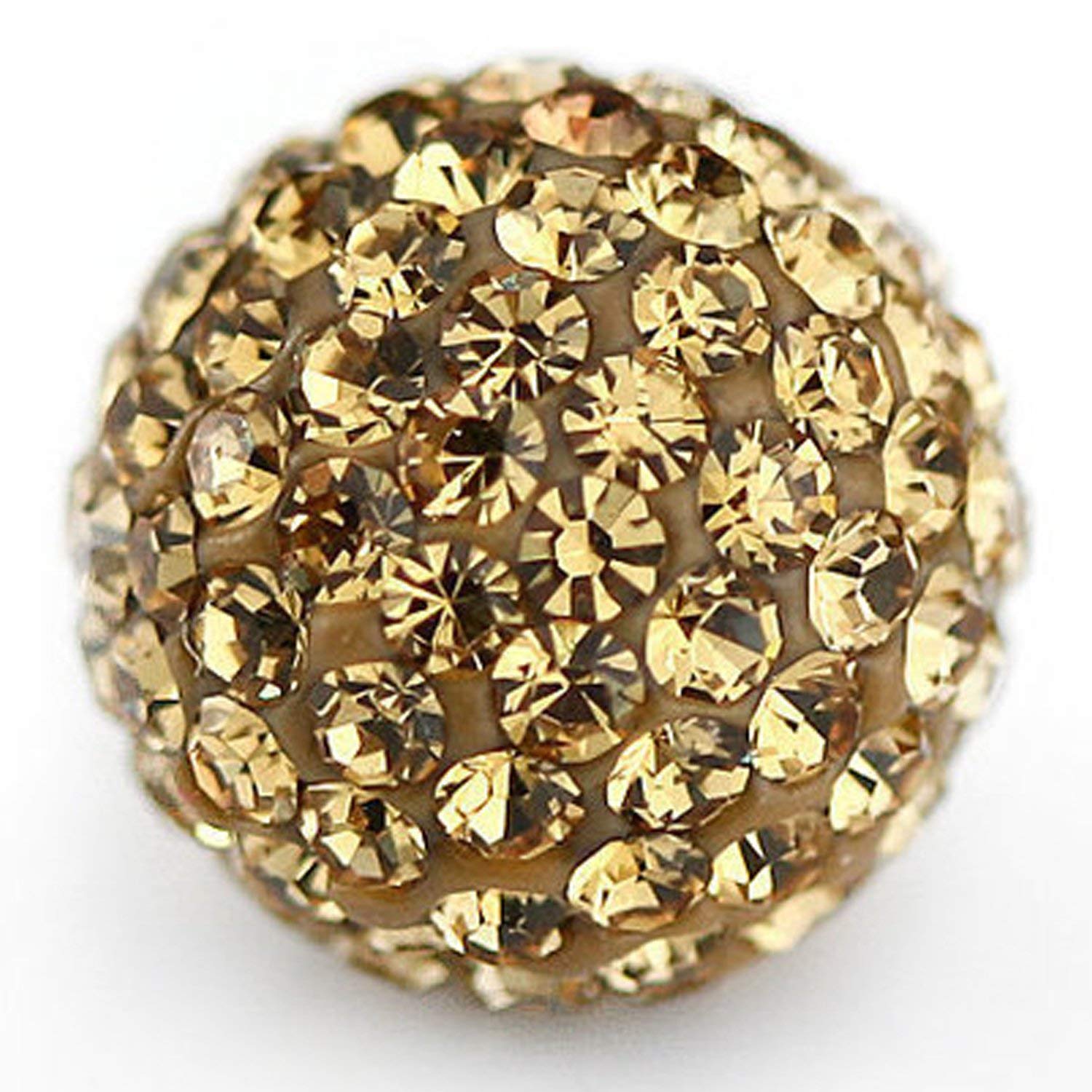 Perline Di Argilla Con Sfera Di Cristallo Ceco RUBYCA, Adatte Per Gioielli Shamballa 50 Pezzi 12 Mm Verde Smeraldo~p113780811 - Foto 9