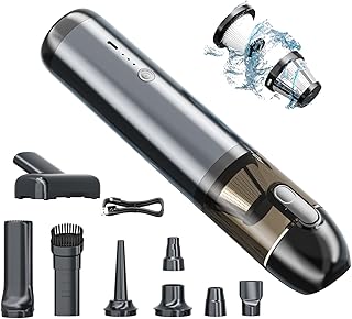 HIRIKEYI Handheld Vacuum Cordless, Car Vacuum Portable with Brushless Motor & 16000Pa Strong Suction, 4 in 1 Mini Vacuum C Price In India