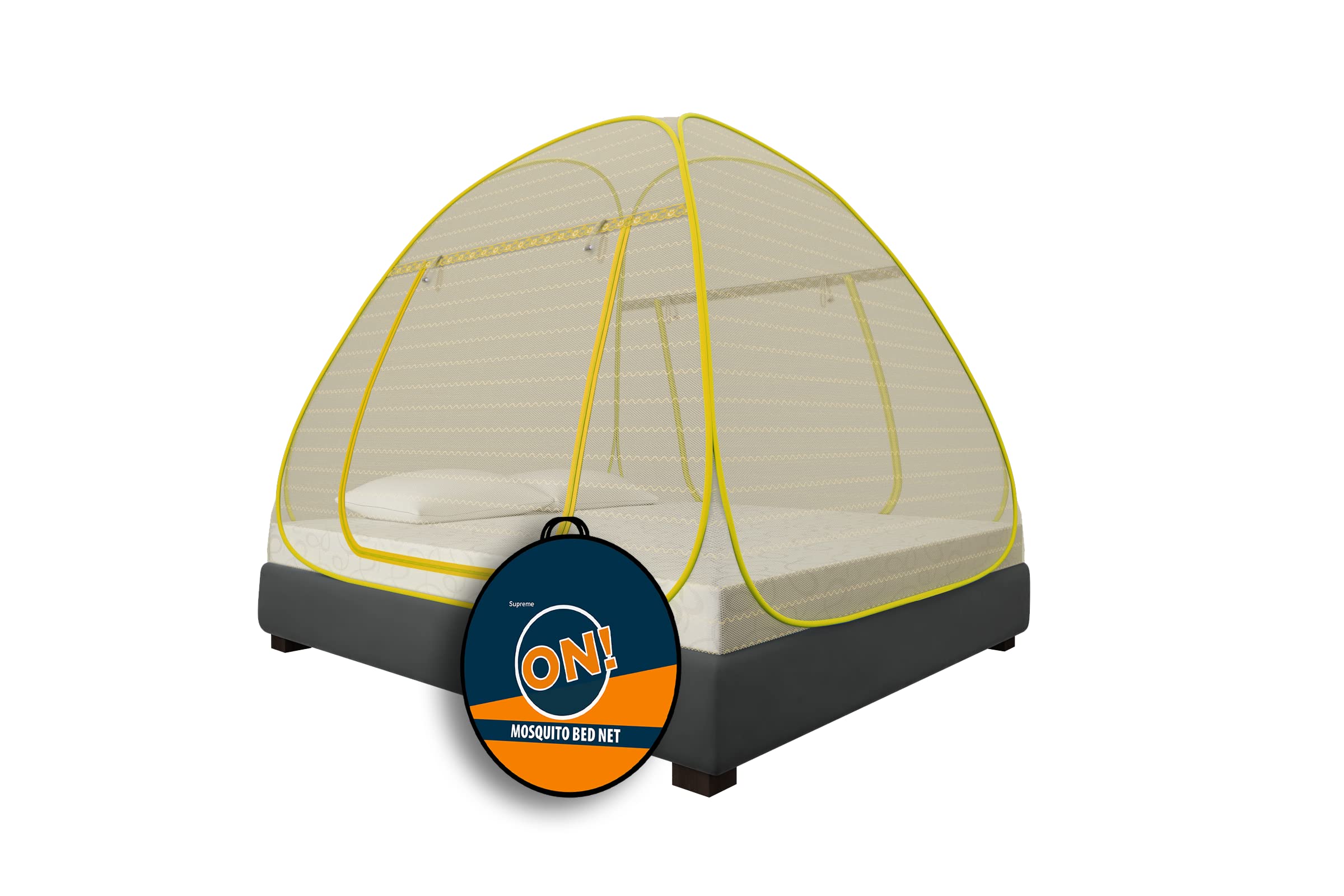 KOLAR Supreme On Wave Pattern Mosquito Net for Double Bed,King-Size Premium Machardani,Strong&Durable,Tent Type,Foldable,Corrosion Resistant,Blue (B0BG2V5T1Y) Amazon Price History, Amazon Price Tracker
