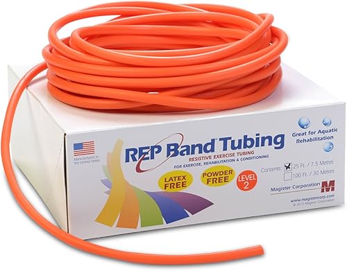 Miniatura 2 de Resistencia de la tubería de ejercicio: Nivel 2/Naranja