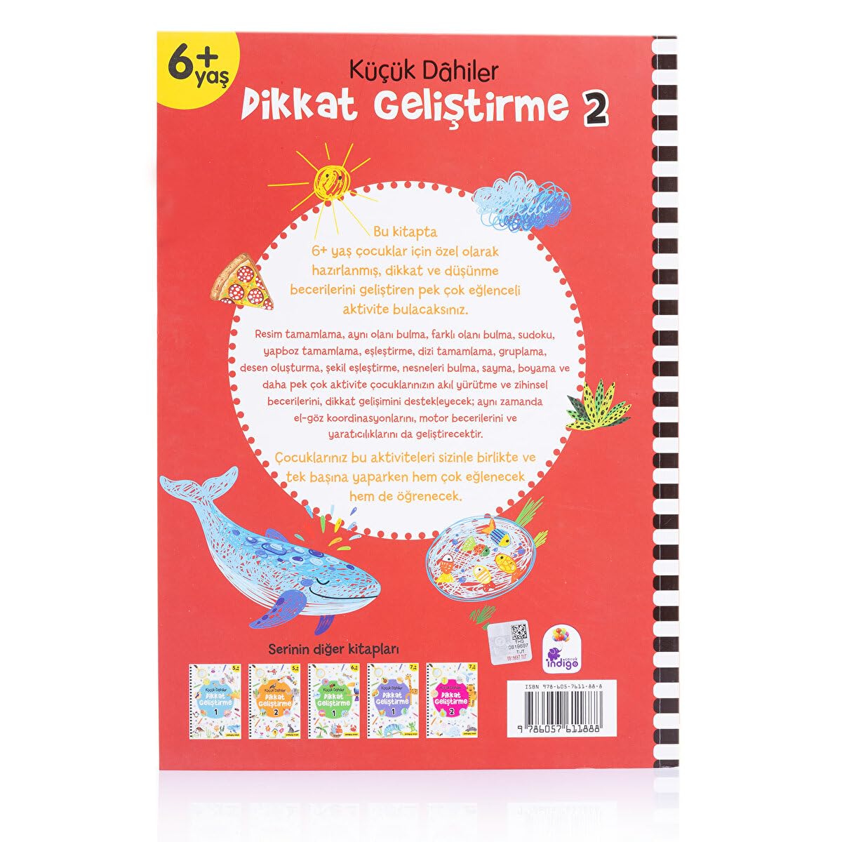 Küçük Dahiler Dikkat Geliştirme 2 (6+ Yaş): Pedagog Onaylı