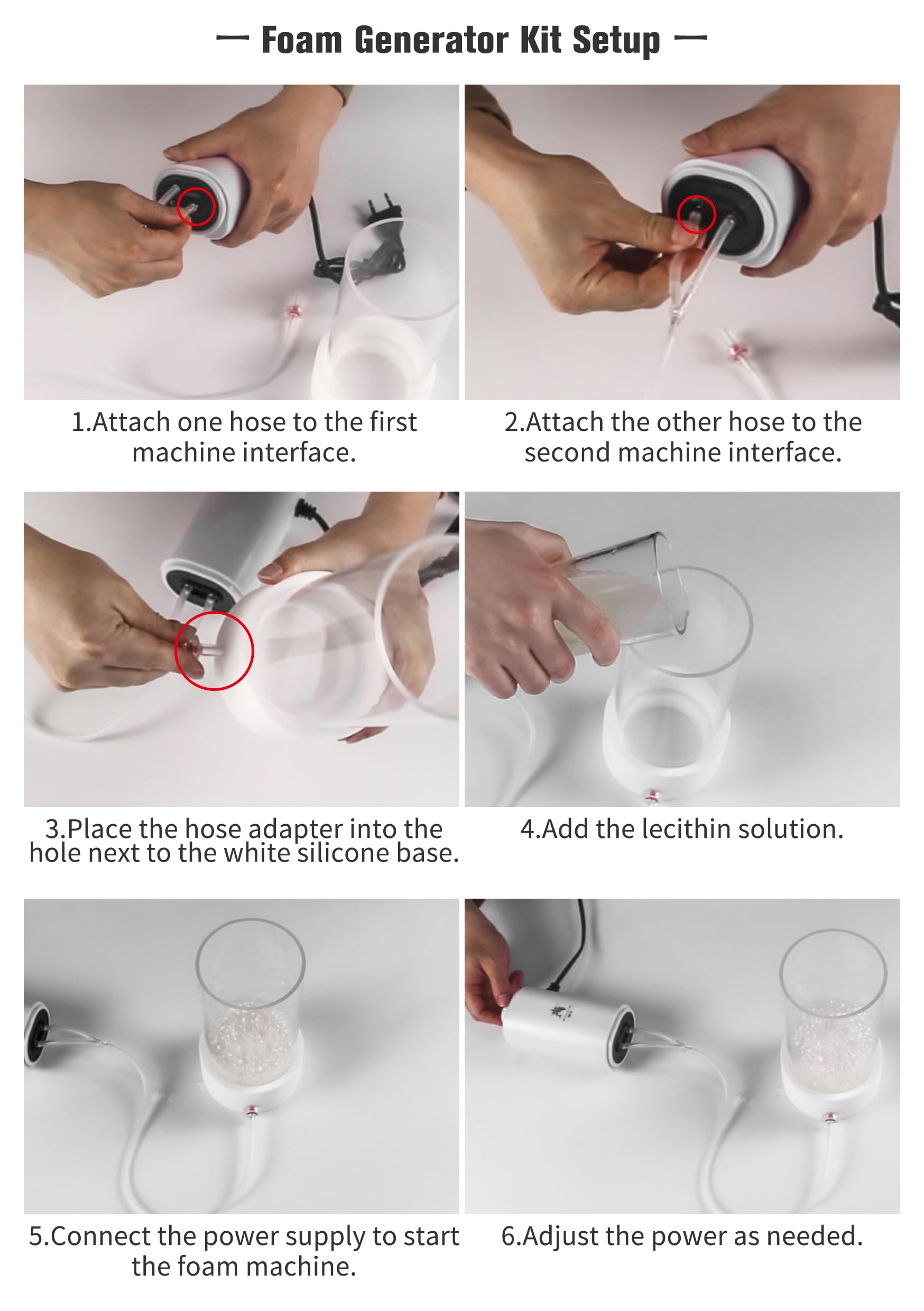 DUEBEL Generatore di schiuma Molecular Gastronomy – Kit professionale per la produzione di schiuma culinaria per chef creativi – Strumento perfetto per preparare deliziosi piatti in schiuma