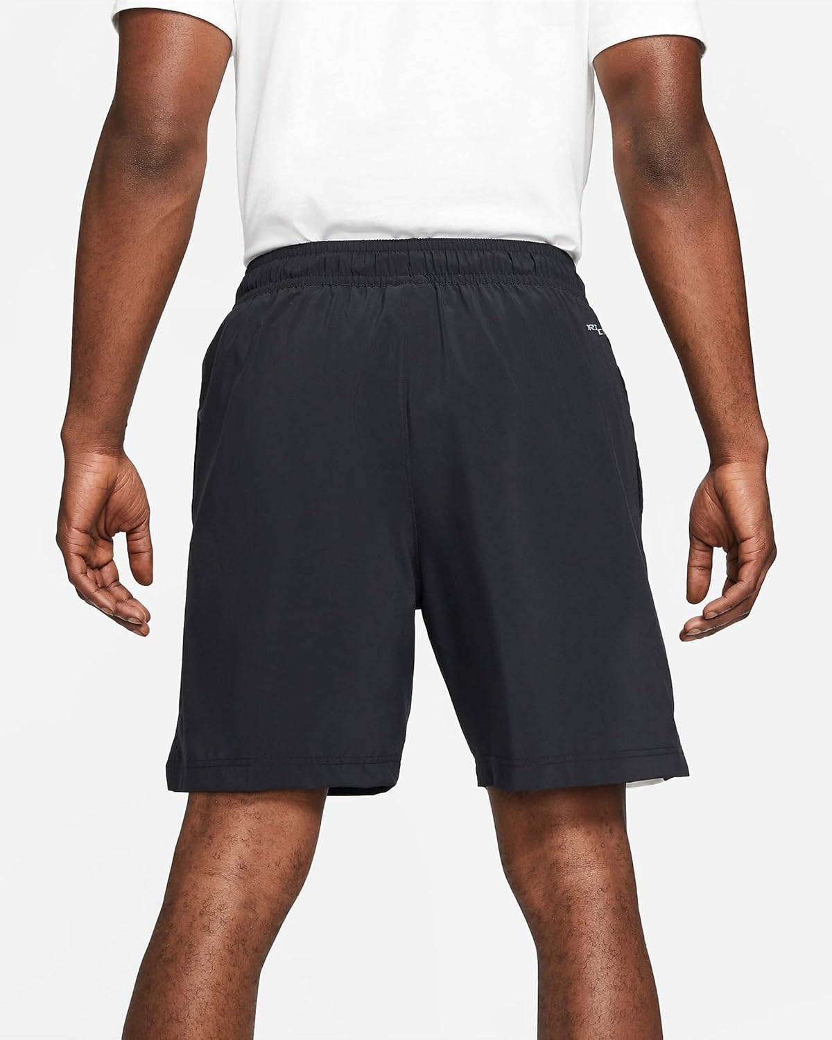 Jordan Dri-FIT Air Men's Woven Shorts CZ4773-010 (Black/White), Small - Image 2