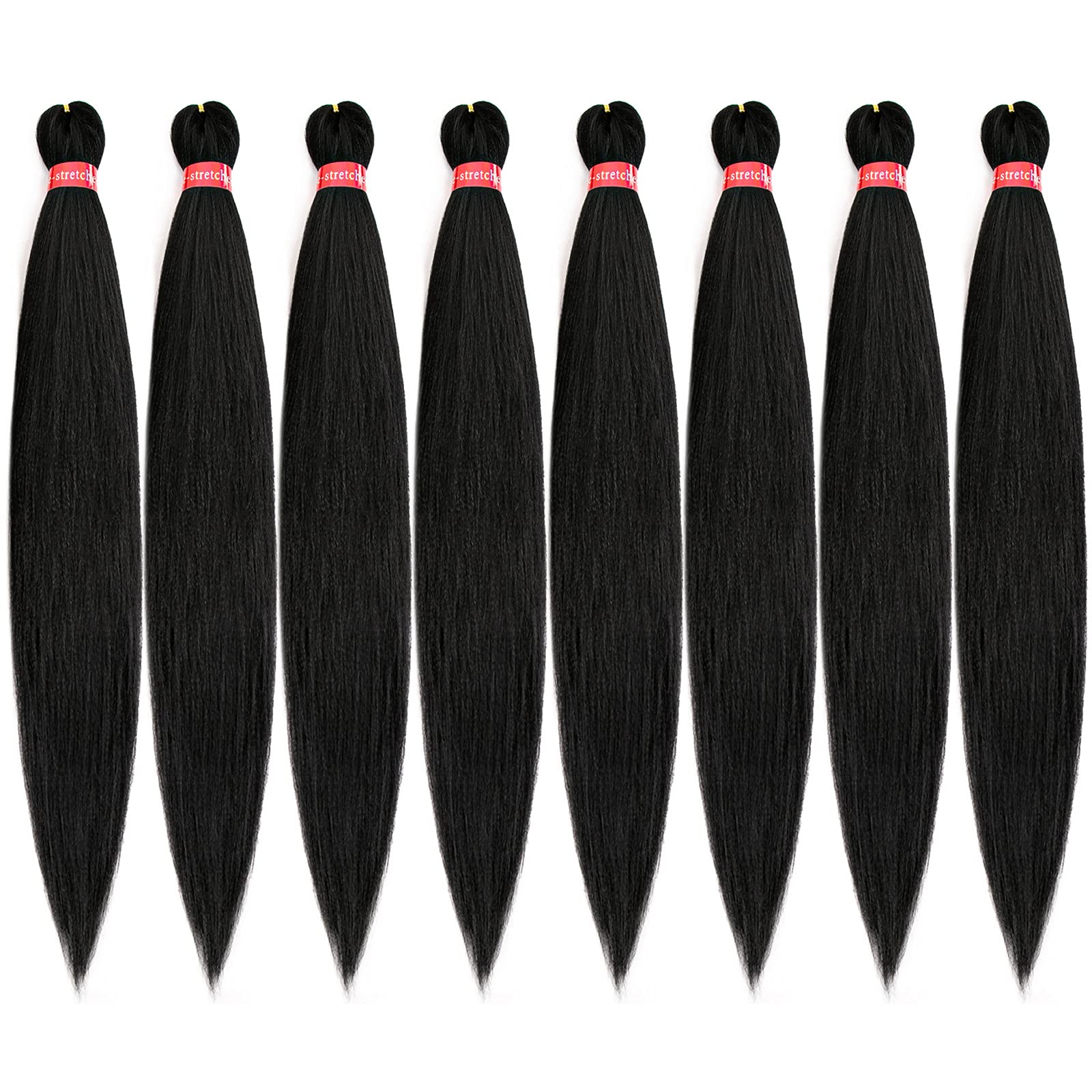 Prestretched Braiding Hair, Original Kanekalon Braid Hair Extensions