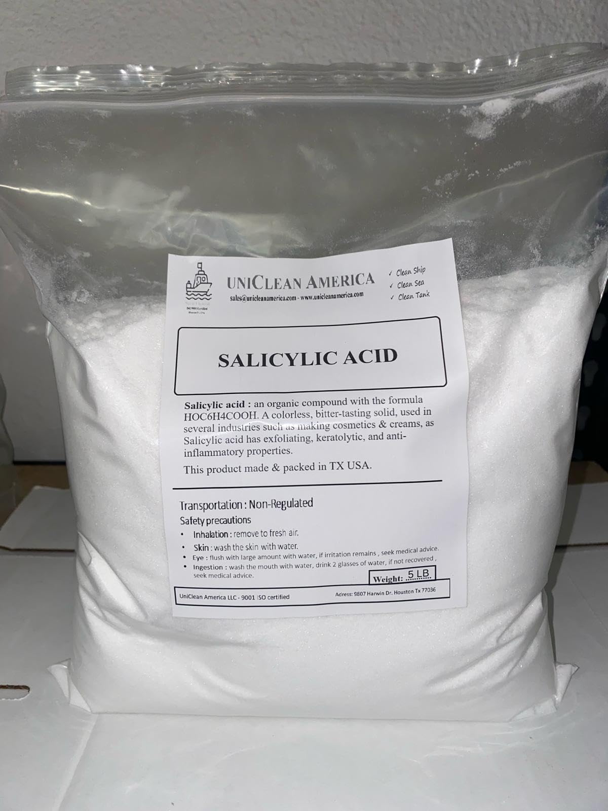 Sodium Lauryl Sulfate - SLS Powder - Made in USA (1, Pounds)