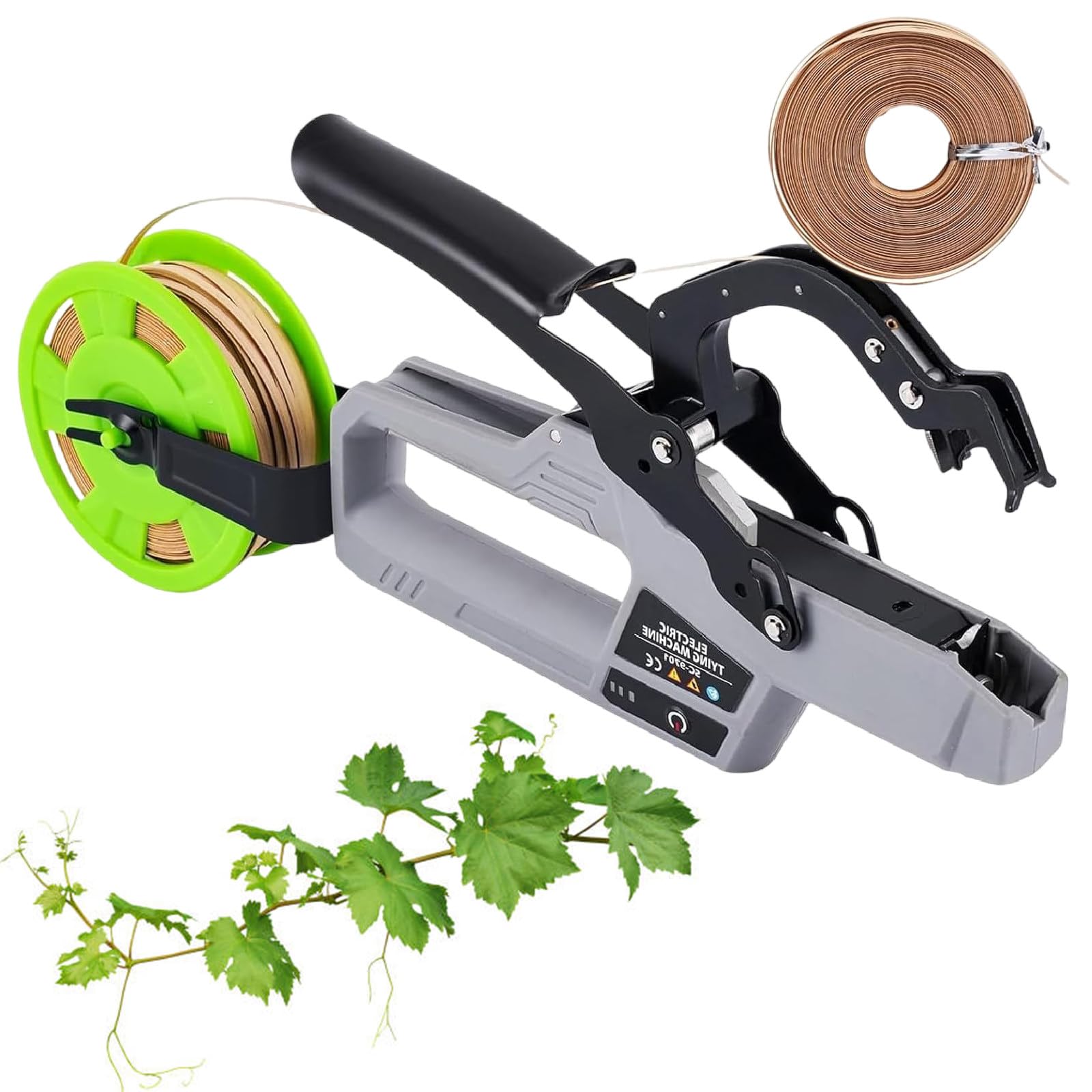 MáQuina para Atar Plantas para Atar Tomates Y Uvas RáPidamente, Herramienta De Cinta De JardineríA para Jardineros Y Agricultores con Repuesto De Cuchilla Sk5