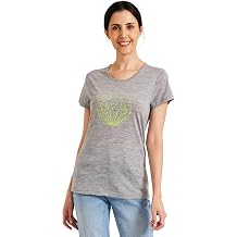 METARINO Merino Wool T-Shirt Women Short Sleeve Lightweight Crew Neck Base Layer Tee Shirt for Hiking,Sport