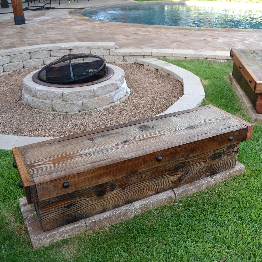 Ozco Building Products 56622 1-1/4-inch Hammered Dome Cap Nut, (10 per Pack)