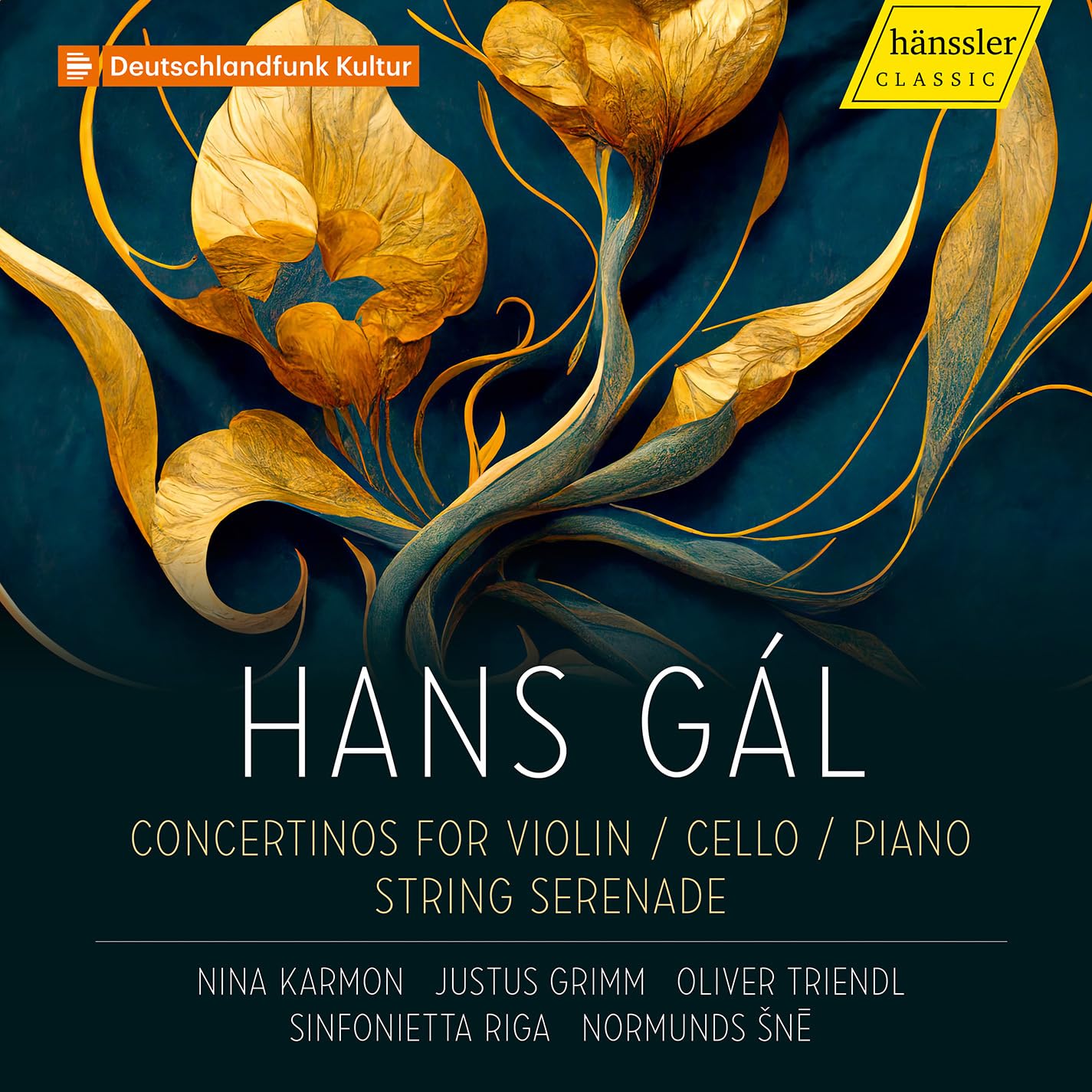 Hans Gal: Concertinos for Violin, Cello & Piano; String Serenade