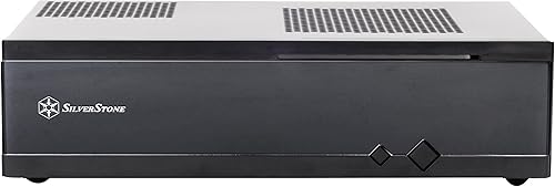 Miniatura 6 de SilverStone Technology - Gabinete HTPC de aluminio y acero Serie Milo. Centro de medios Micro-ATX
