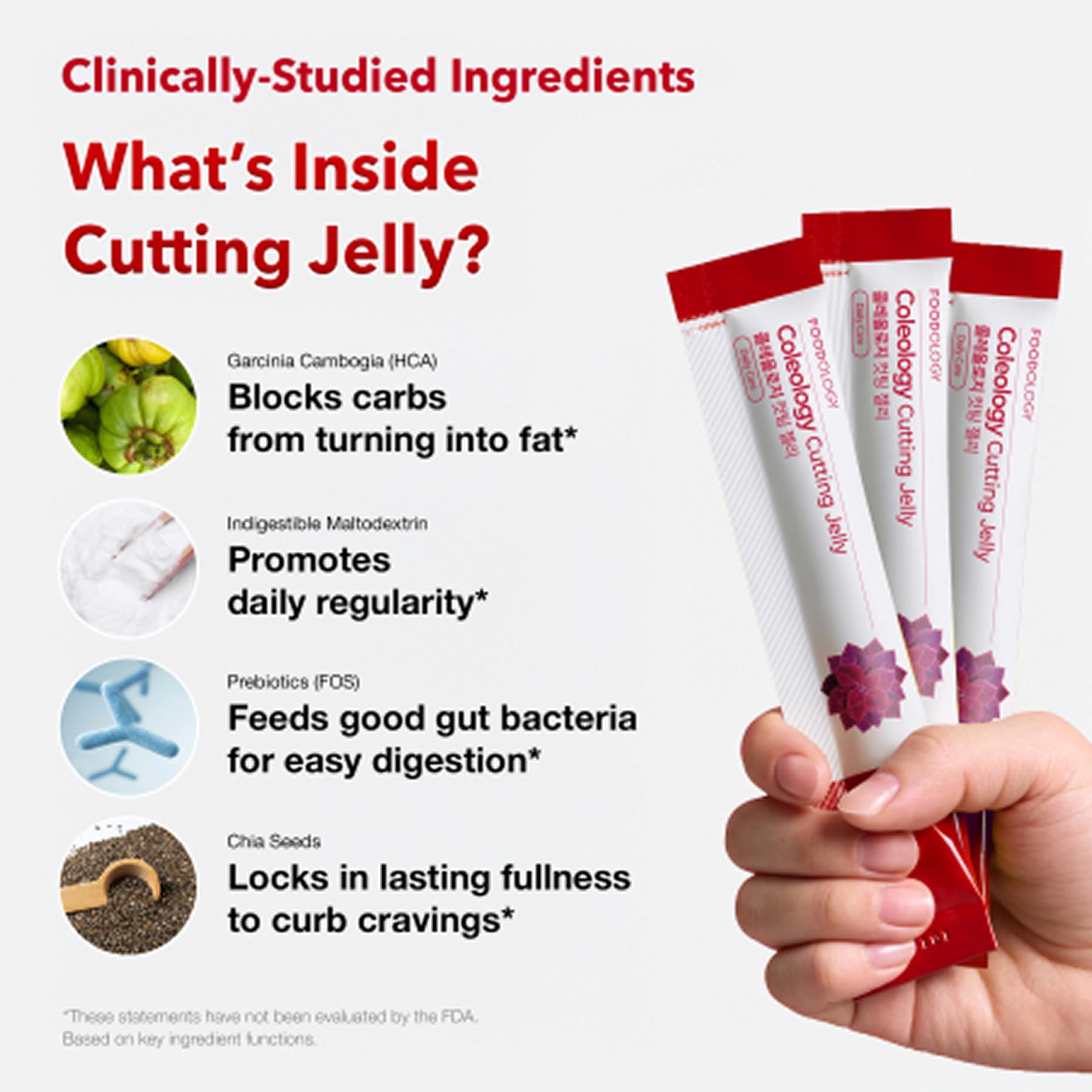 FOODOLOGY Coleology Cutting Jelly, Pomegranate Flavor, 30 Sticks — Amazon image 5