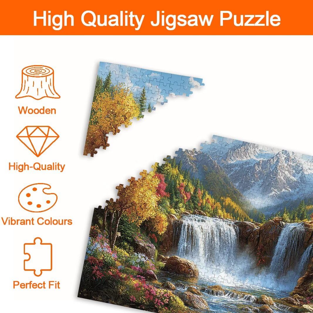 Puzzle 2000 Pezzi, Puzzle Autunno, Misura: 100x71cm, Regalo Donna -8675