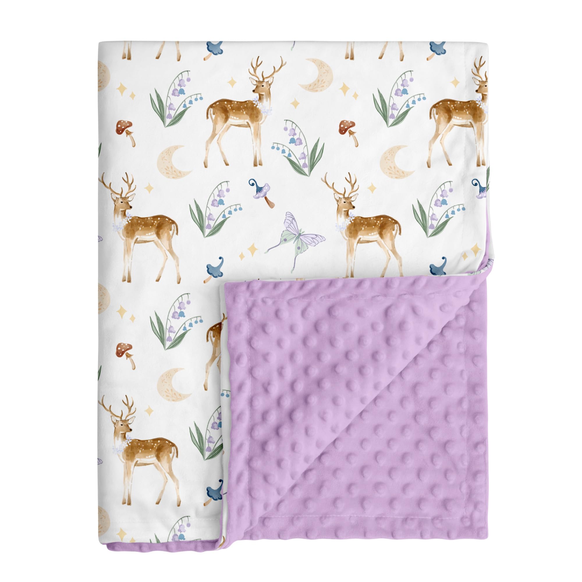 Fleece Baby Blankets for Girls &amp; Boys, Infant Toddler Blanket