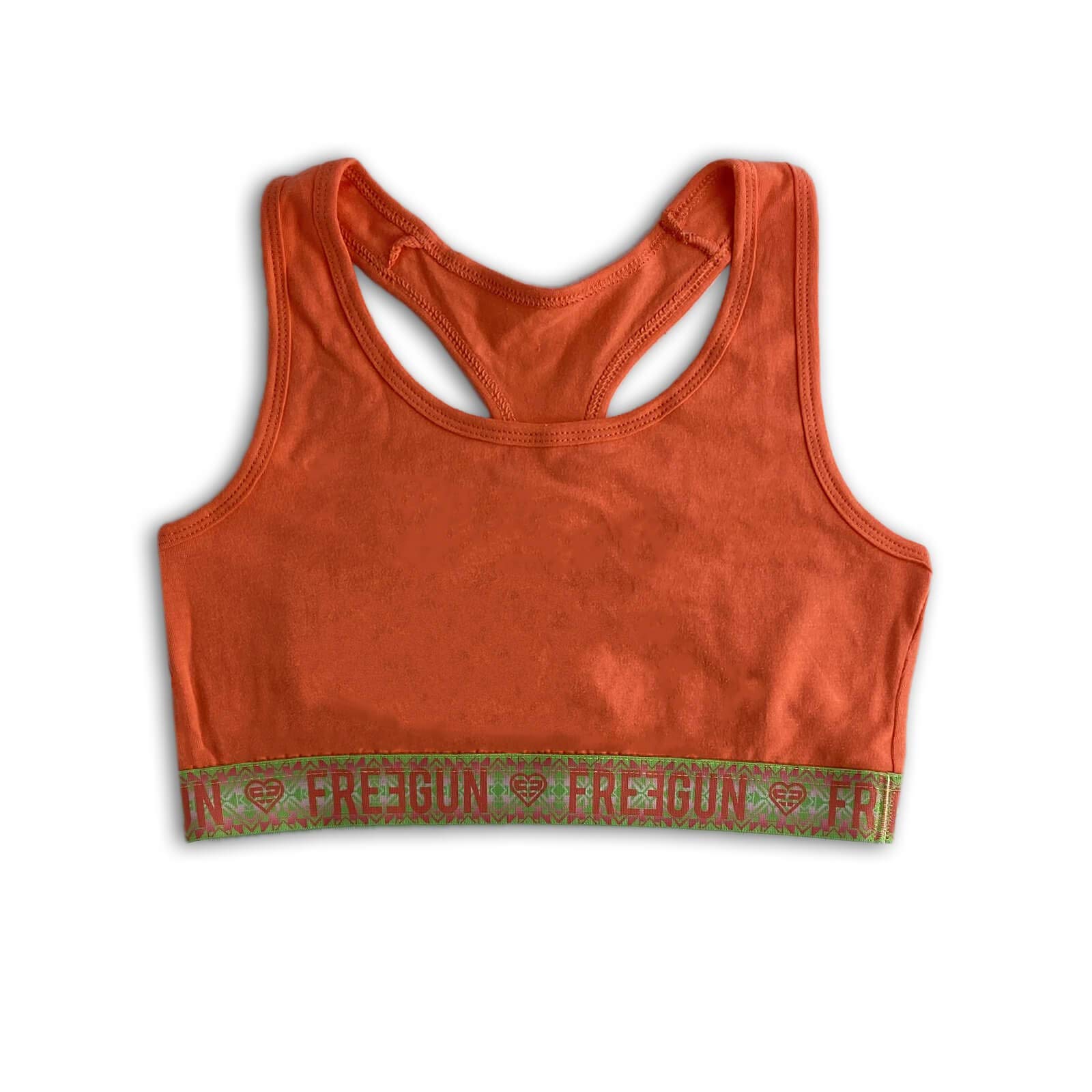 FREEGUN Ensemble Fille Brassière Shortie ou Boxer en Coton Bio