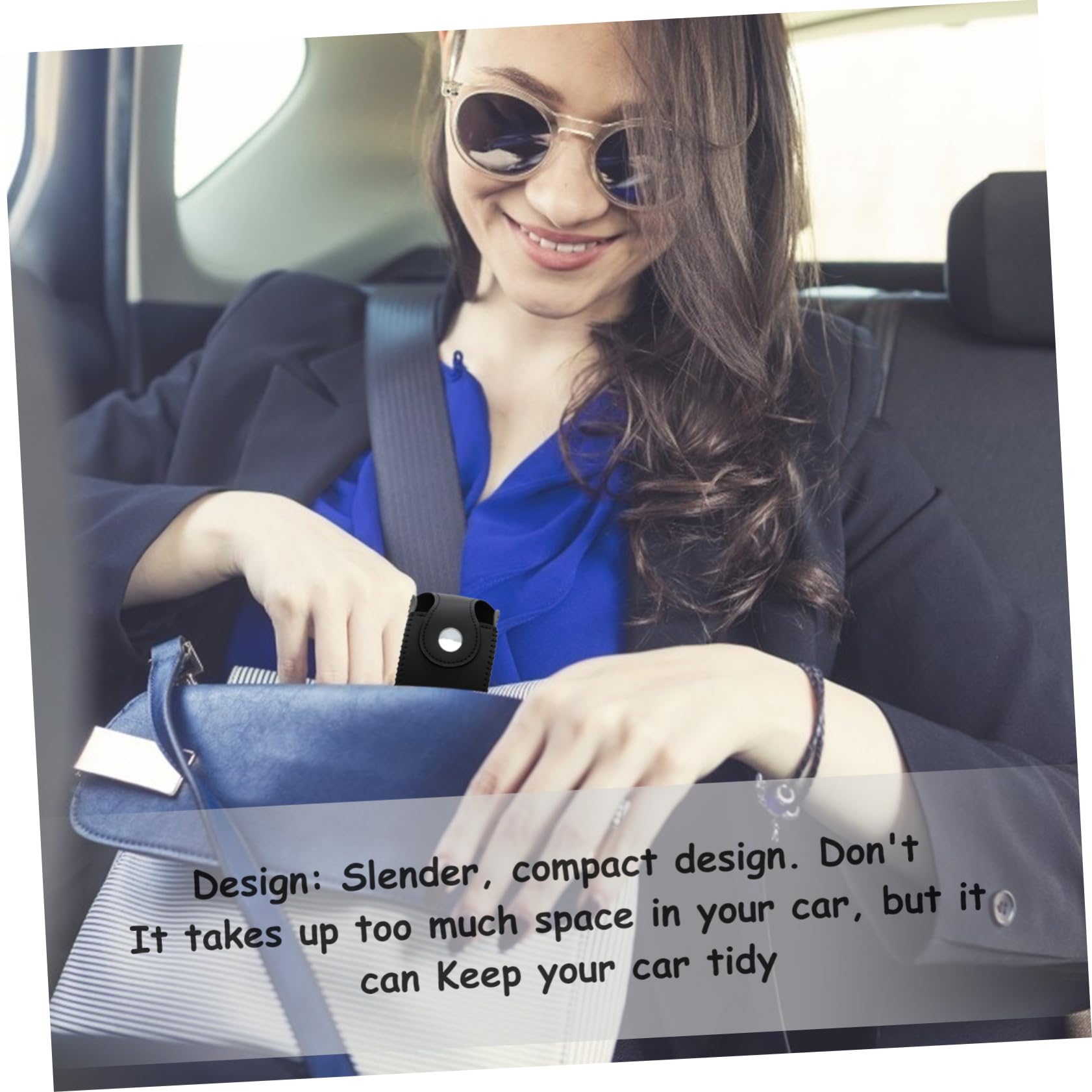 SOLUSTRE 3pezzi Porta Occhiali Da Sole Per Auto Scatola Pratica Da Montare Sul Parabrezza Con Design Elegante e Spazio Aggiuntivo Per Occhiali e Accessori Custodia Leggera e Versatile Per