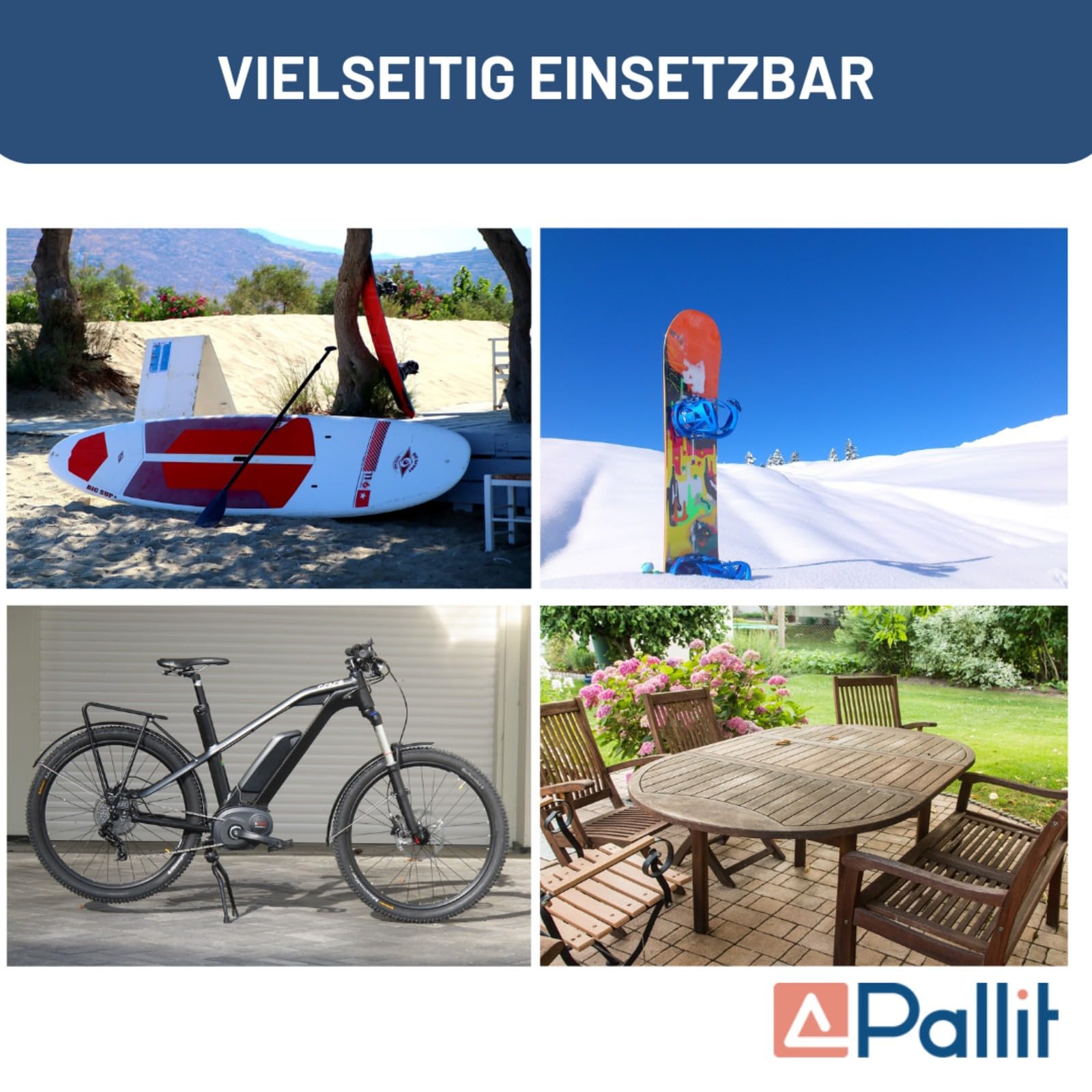 Pallit Elevador eléctrico para bicicletas | 100 kg de capacidad de carga | 3000 mm de altura de elevación | Portabicicletas