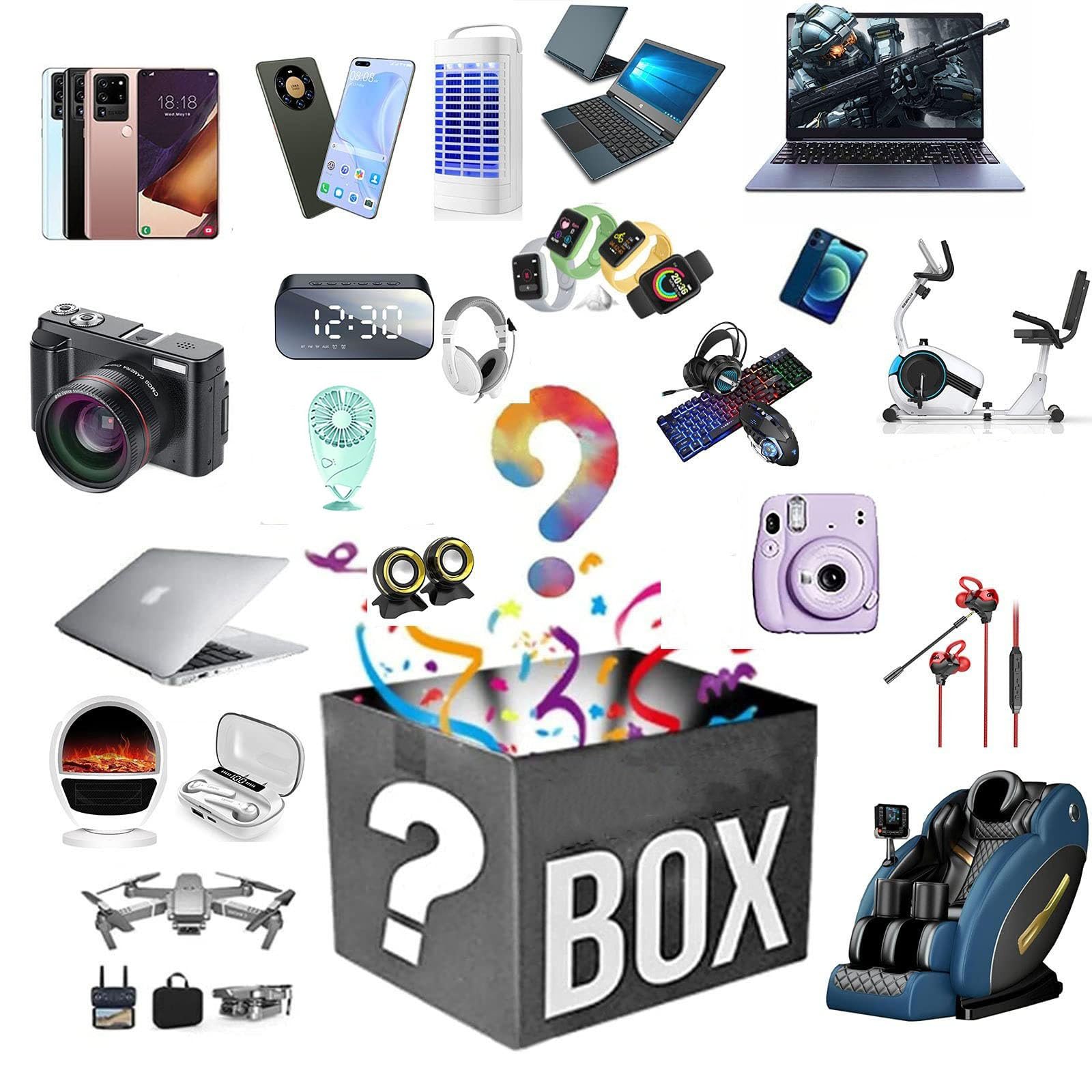 Genérico Palet De Juego De Productos Electrónicos,un Juego de 5-40 Multimedia,Productos Mixtos, Cajas de Regalo，f43es7