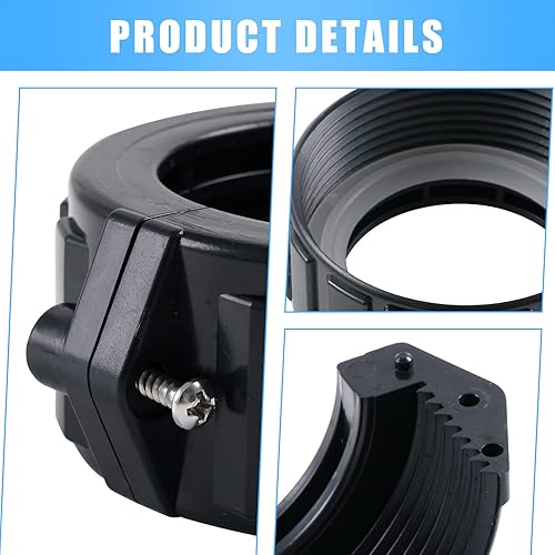 Miniatura 6 de Fuoequl Tuerca dividida de la tina de hidromasaje, 2" tuercas divididas de las colocaciones MBT 0121109020 de la tina caliente