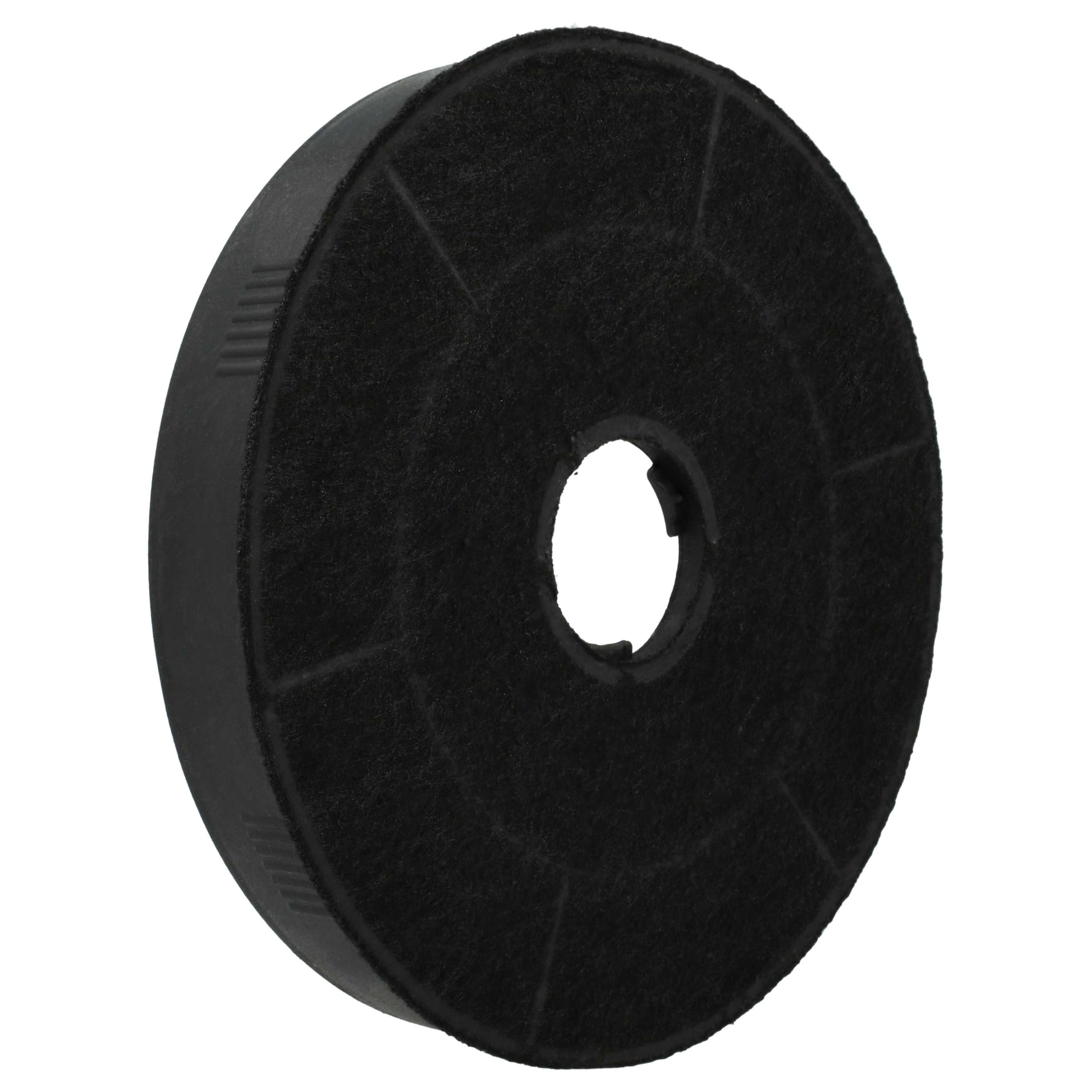 vhbw 4x filtro de carbón activado compatible con Jan Kolbe FL480W 101100101 campanas cocina - 16 cm