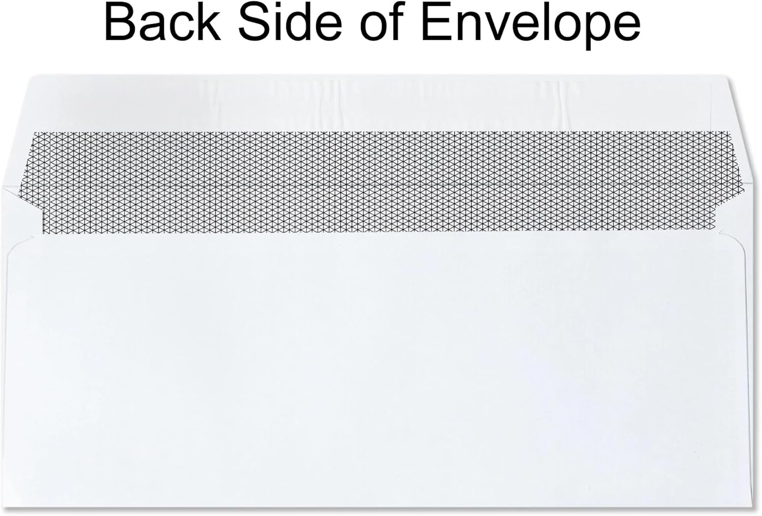 500#10 Custom Printed Single Left Window Self Seal Security Envelopes, Text and Logo Customization, Self Sealing Closure, Security Tinted, Size 4-1/8 x 9-1/2 Inches, 24 LB, 500 Count