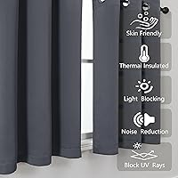 Vista 219 de Simplebrand Juego de 2 paneles de cenefa aguamarina para ventana de cocina de 14 pulgadas de largo, cortinas de oscurecimiento de habitación