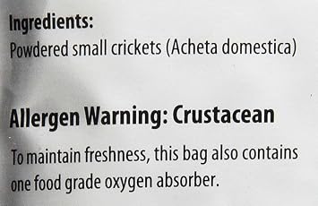 Cricket powder made of 100% Cricket (.22 lb)