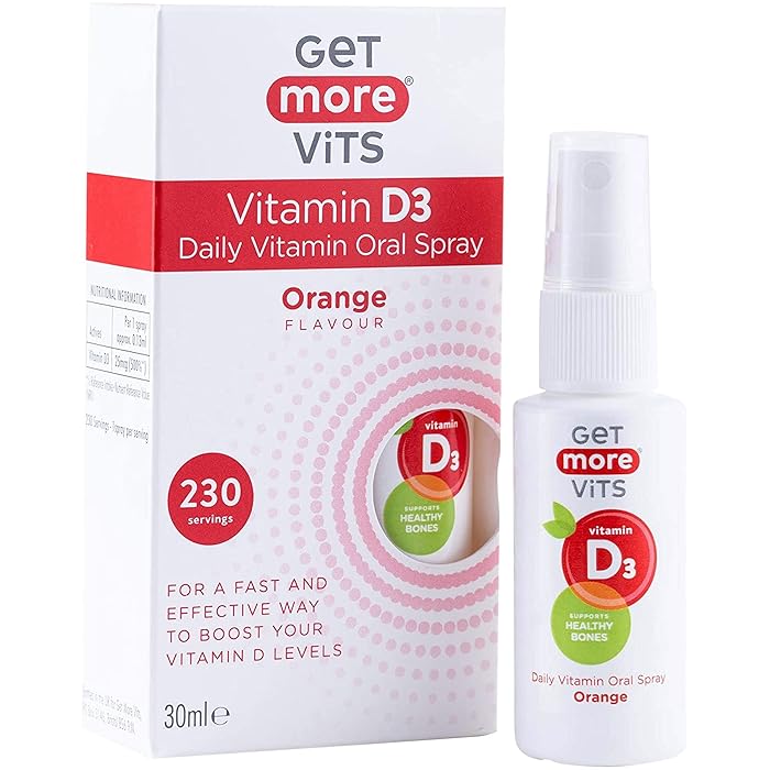 Buy Get More Vits Vitamin D Spray 500 Daily Intake of