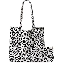 GASSDA Handtasche Damen Gro  Shopper Tasche Damen Cord Tasche Tote Bag mit Rei verschluss f r Arbeit Einkaufen Fitness Reisen
