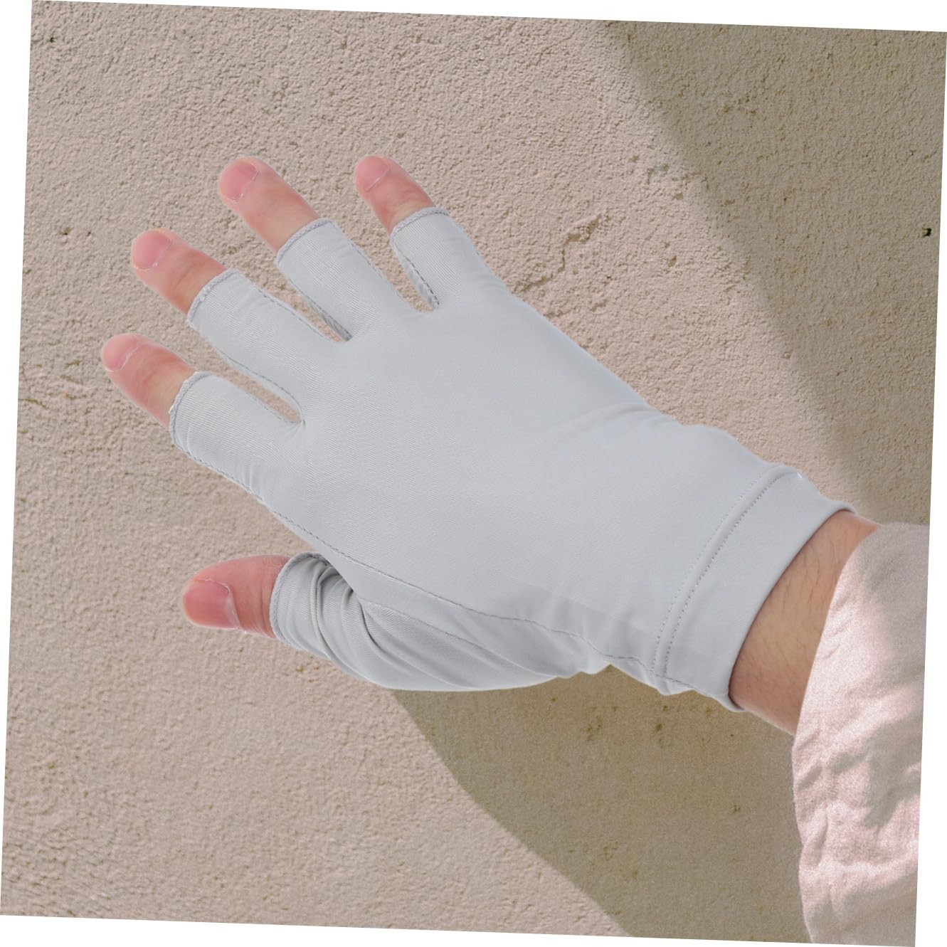 minkissy 4 pares de guantes UV, guantes de playa de verano, guantes de senderismo al aire , guantes de protección solar para mujer, guantes de protección UV, guantes de medio , uñas de gel,