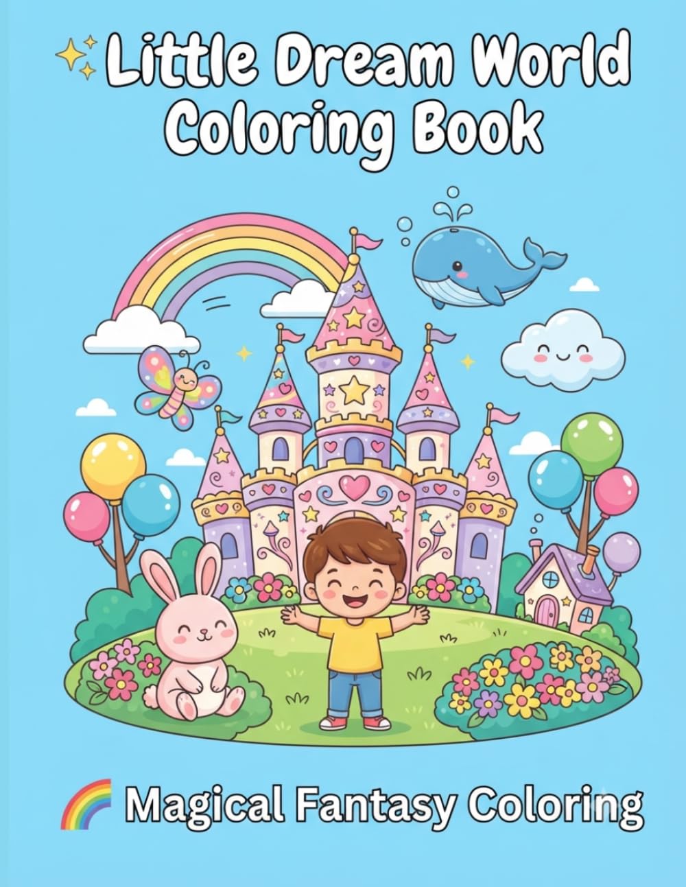 Little Dream World Coloring Book