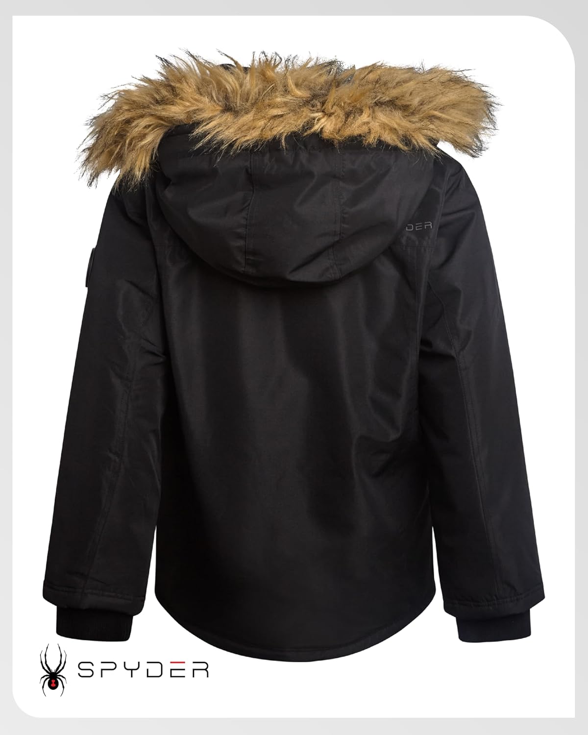 Spyder Boys Winter Coat - Wind & Water Resistant Heavyweight Long Length Insulated Kids Parka Winter Ski Jacket with Hood - Image 7