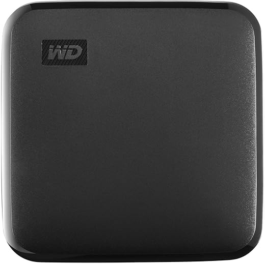Western Digital 2TB Elements Portable SSD, 400MB/s R, Upto 2 Meter Drop Protection, PC & MAC Compatible, 3 Y Warranty (WDBAYN0020BBK-WESN)