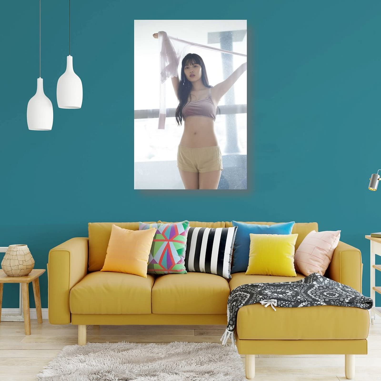 Amazon.co.jp: ポスター鶴嶋乃愛セクシー下着写真2かわいい 部屋飾り