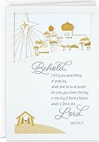 Vista 12 de Hallmark - Tarjetas de Navidad religiosas en caja, tres ángeles (16 tarjetas y 17 sobres)