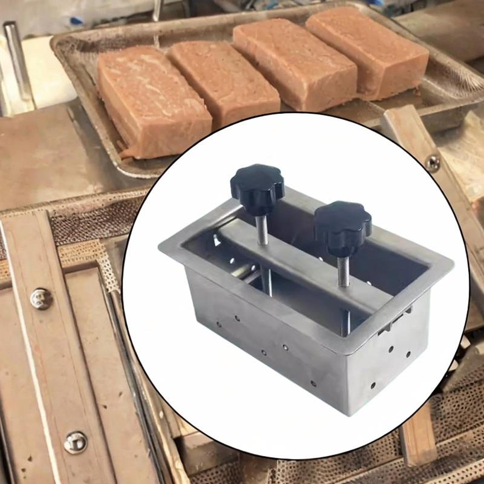 Prensa de carne, prensa de cocina de acero inoxidable para formar hamburguesas, herramienta de prensa de carne para cocinar y asar, ideal para la fabricación de hamburguesas