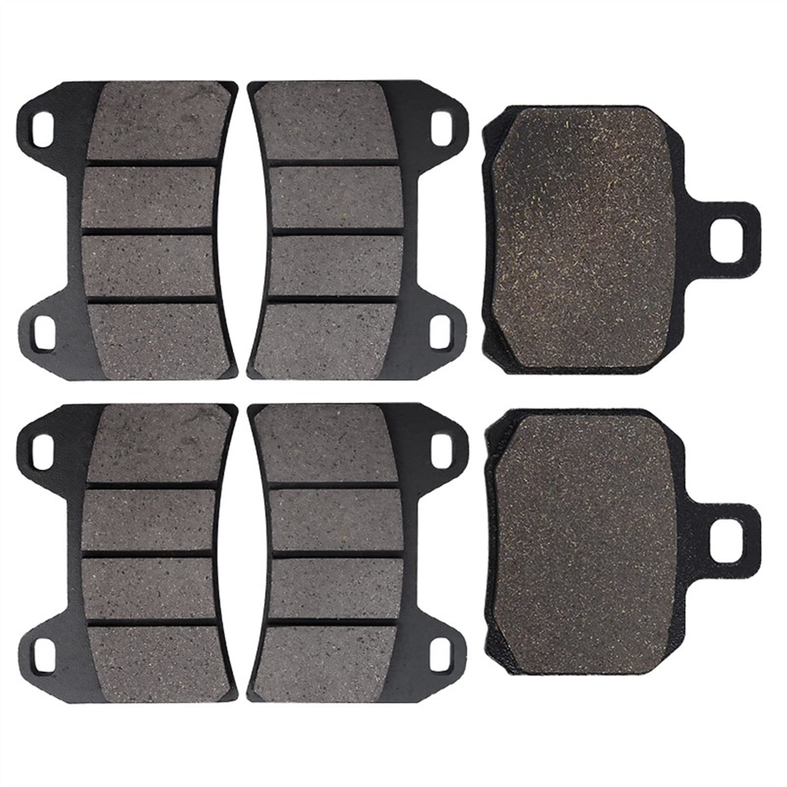 Pastiglie Freno Moto Moto Pastiglie Freno Anteriore E Posteriore per Ducati Multistrada/S Supersport 1000 1100 1200 DS 992cc 2003-2015 Hypermotard Monster 1100 (Color : Front And Rear)