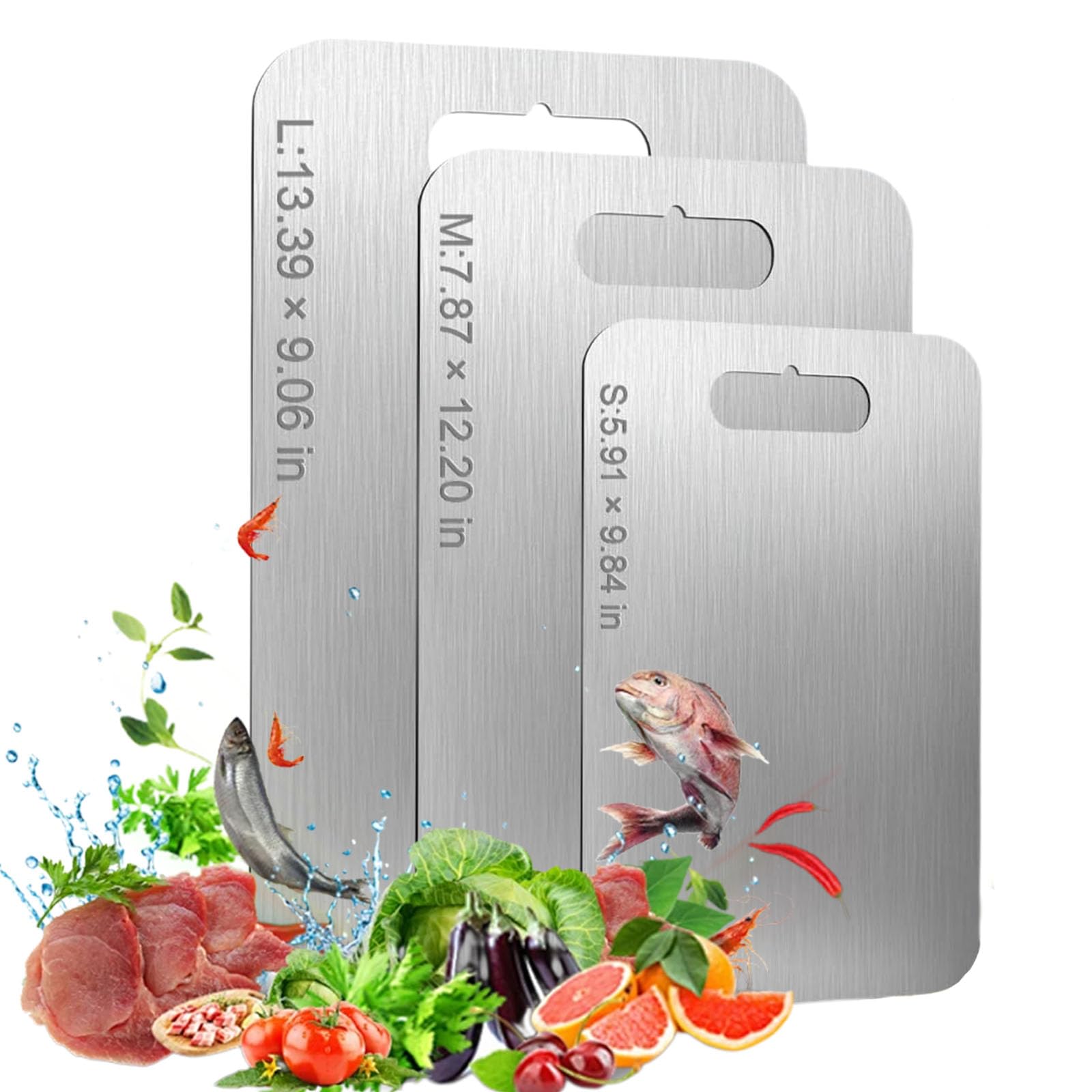 Cutium Cutting Board, Titanium Cutting Board, Metal Chopping Board for Kitchens