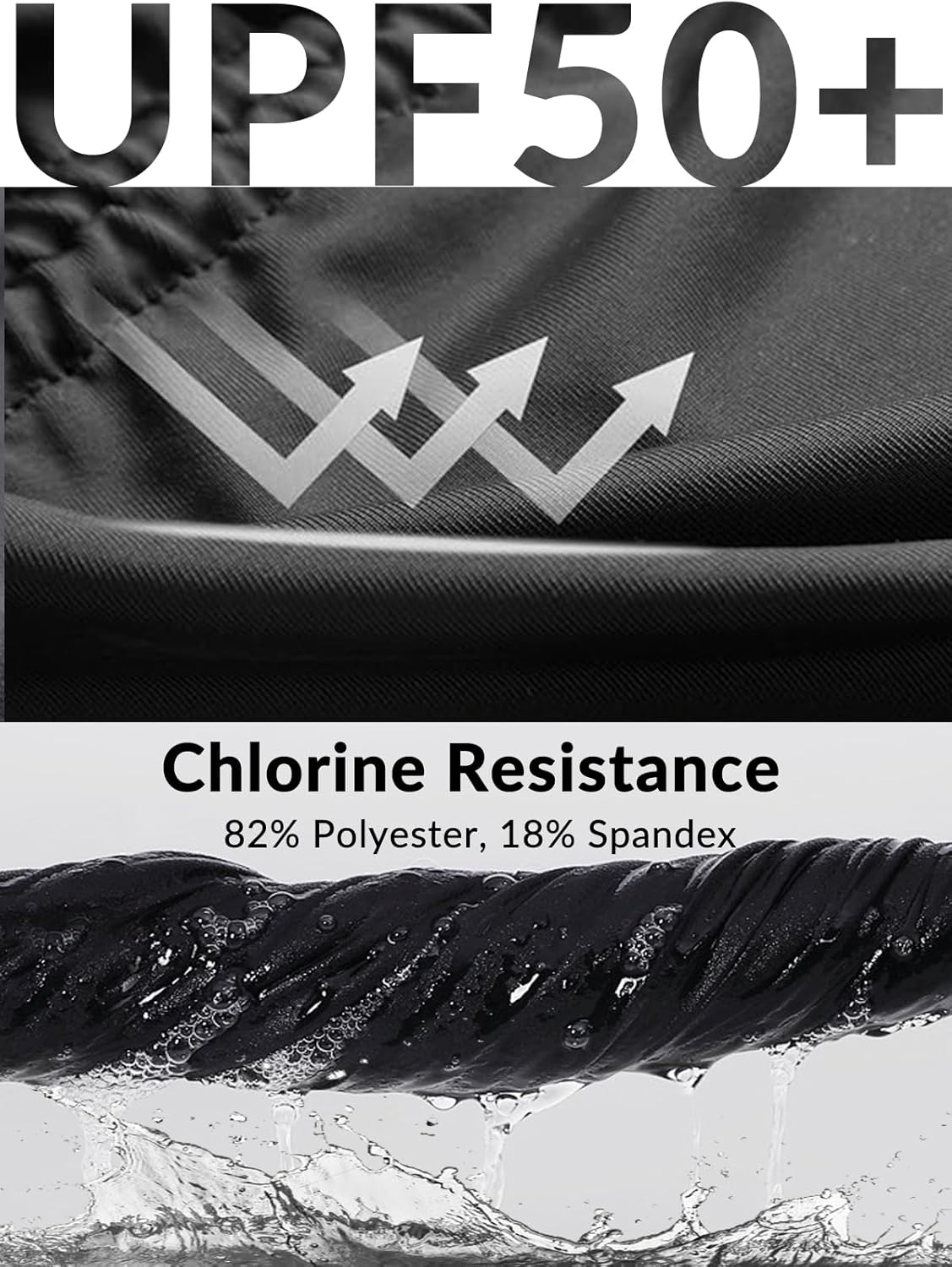 Women's Swim Skirts,High Waisted Bathing Suit Swimsuit with Built-in Brief - Image 4