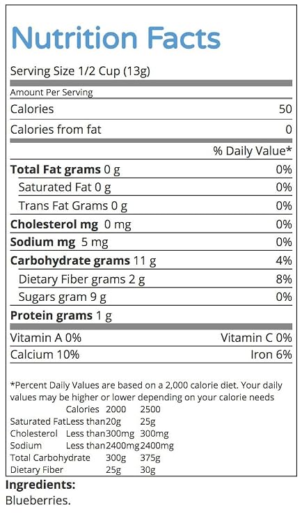 Thrive Life: Freeze-Dried Blueberries - Pantry Can Size