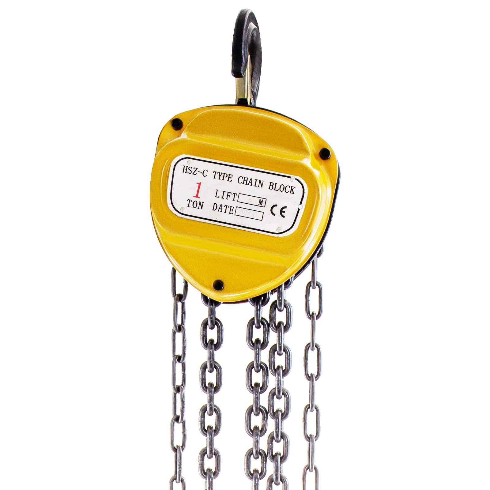 Buy VEVOR Chain Hoist 2200lbs/1ton Chain Block Hoist Manual Chain Hoist