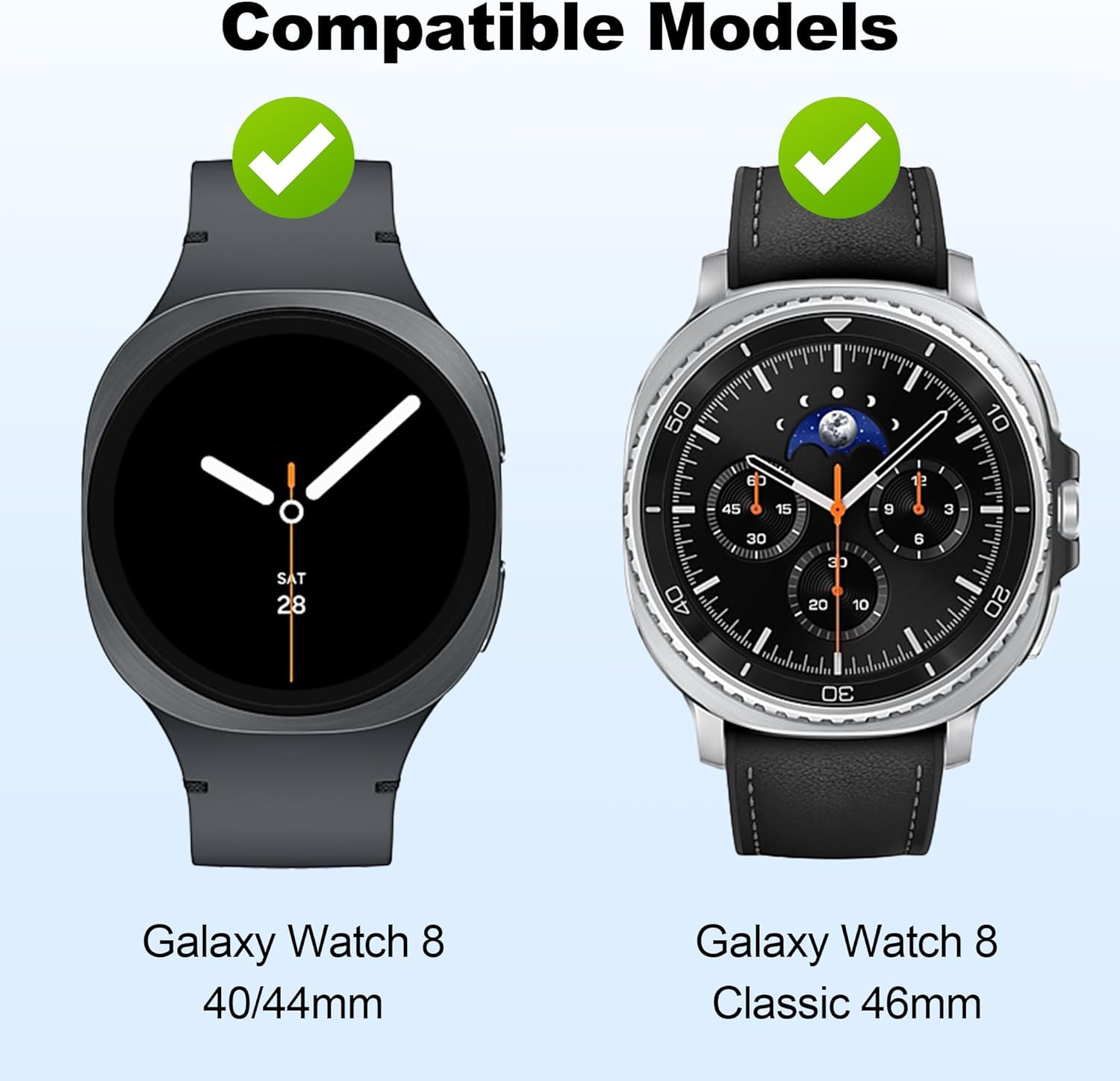 18 Pack Bands Compatible with Samsung Galaxy Watch 8 40mm 44mm/Galaxy Watch 8 Classic 46mm Band for Women Men, No Gap Soft Silicone Sport Breathable Replacement Strap