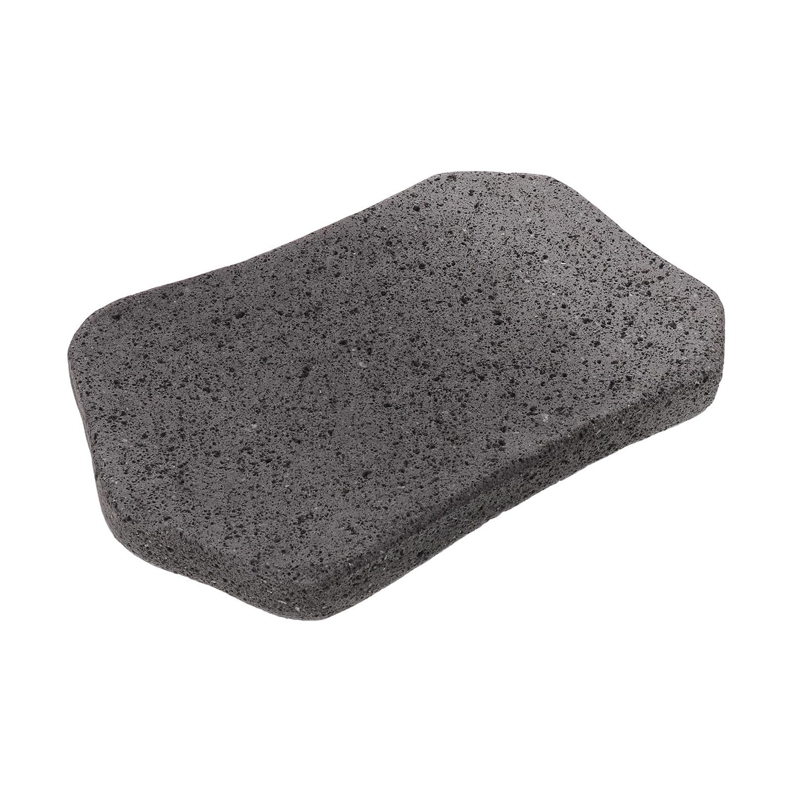 Placa de Piedra de Lava para Asar, Negra, Forma Natural | Distribución Uniforme del Calor, Resistente a Altas Temperaturas, para Pescado y Carne en Casa Aire Libre