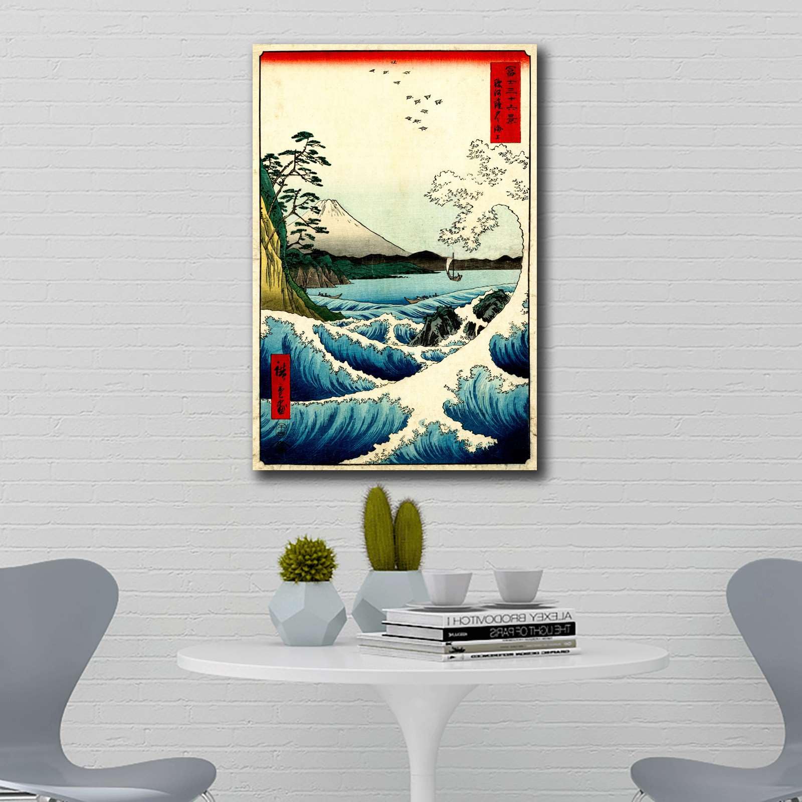 Amazon.com: YX Tide Poster Wall Art Print Japanese art print ukiyo