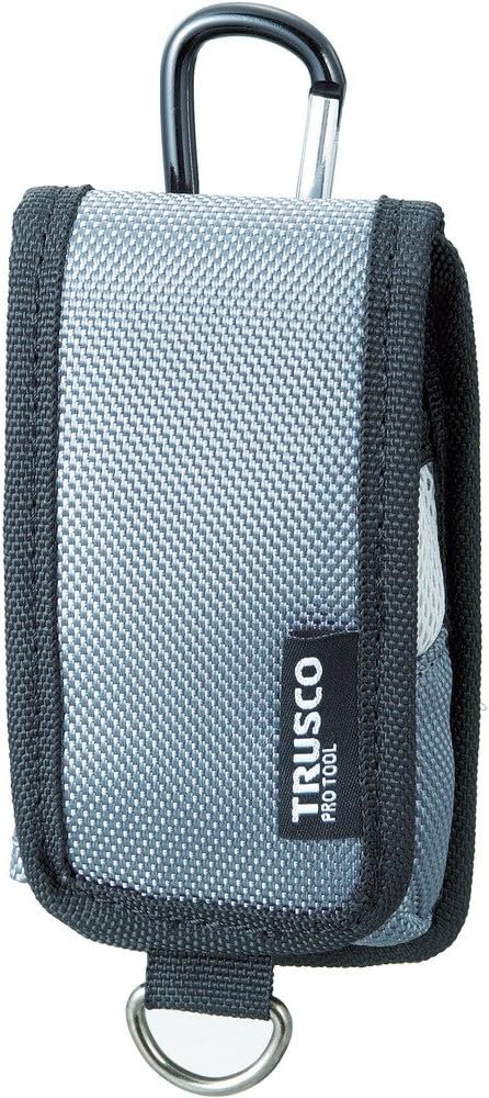 TRUSCO TCTC1202W-GY Compact Tool Case, Wide, 1 Pocket, Gray