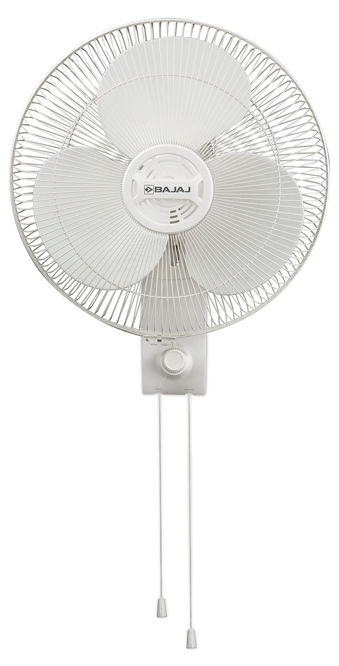 Bajaj Veloce 400 MM Wall Mount Fan | Wall Fan For Kitchen & Home | Air Freshener Pocket | 100% Copper Motor | High Air Delivery | 2-Yrs Warranty 【White】