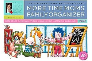More Time Moms Publishing Inc., Family Organizer 2023 Wall Calendar