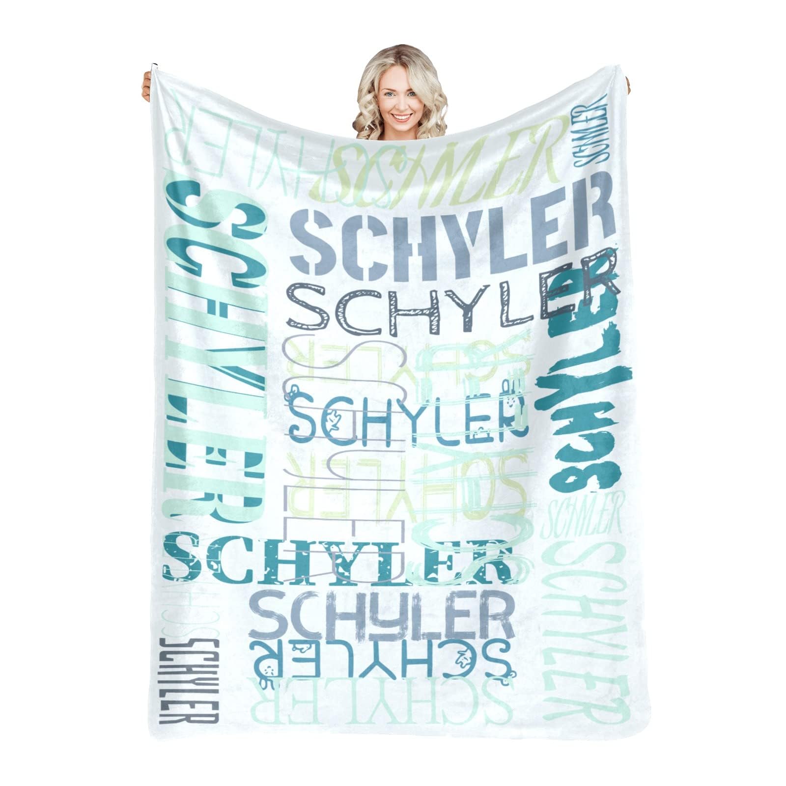 Sadie & Scout Dragonfly Blanket, Green