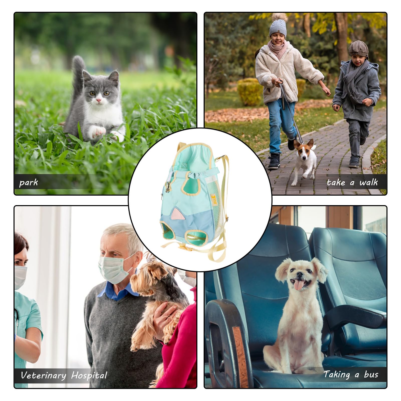 Amazon.co.jp: 犬用キャリー バックパック 通気性メッシュ付きペット