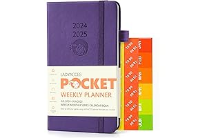 LADYACCES Pocket Weekly 2024 Planner