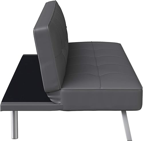 Miniatura 13 de Sofá de la colección Serta Rane, matrimonial, gris oscuro Beige, Gris oscuro, forro polar verde con licencia oficial de star wars silent one crew.